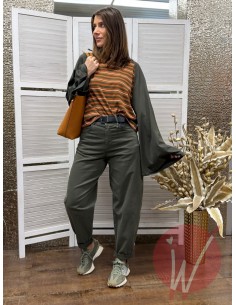 Pantalone Praga Verde Militare 2