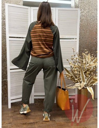 Pantalone Praga Verde Militare
