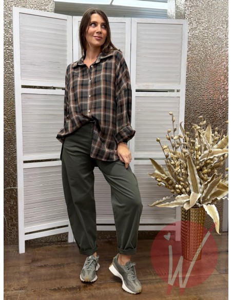 Pantalone Praga Verde Militare