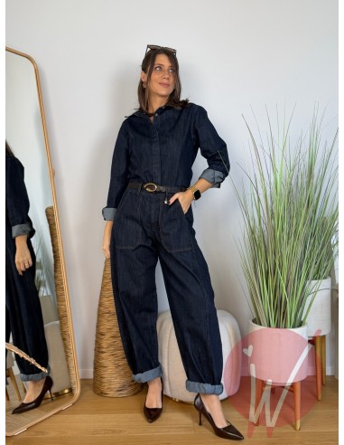 Camicia Denim Boston Blu Notte
