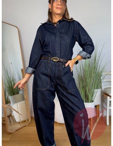 Camicia Denim Boston Blu Notte