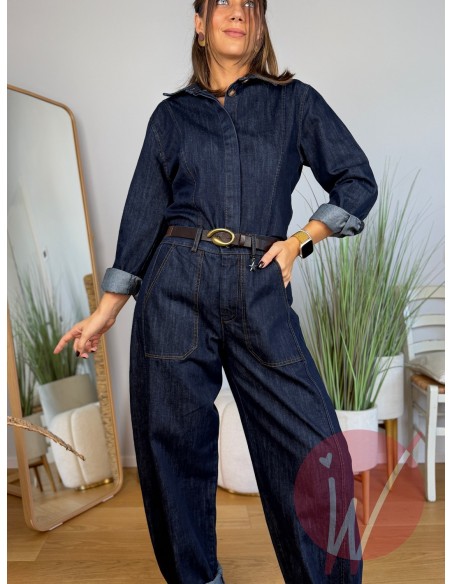 Camicia Denim Boston Blu Notte