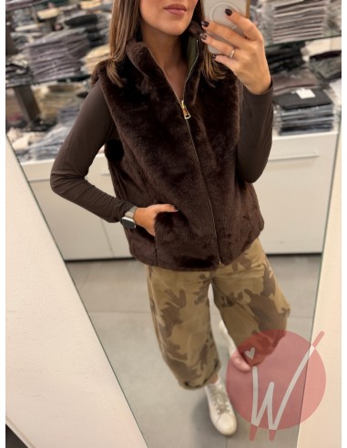 Gilet Double-Face Skylar Militare