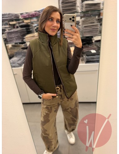 Gilet Double-Face Skylar Militare