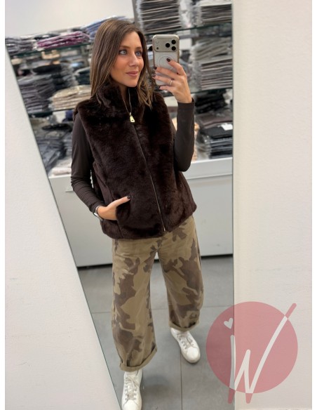 Gilet Double-Face Skylar Militare