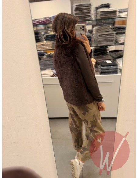 Gilet Double-Face Skylar Militare