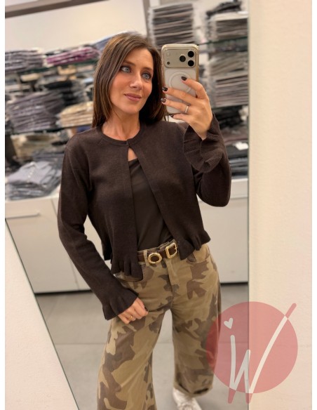 Cardigan Corto Grace Moro