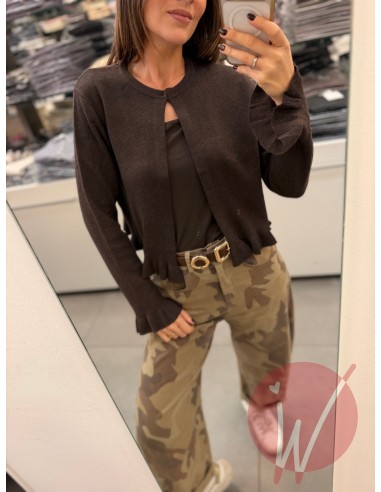 Cardigan Corto Grace Moro