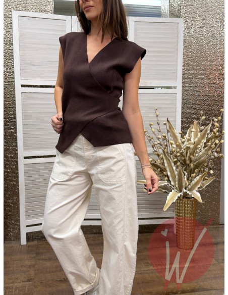 Gilet Yvonne Moro