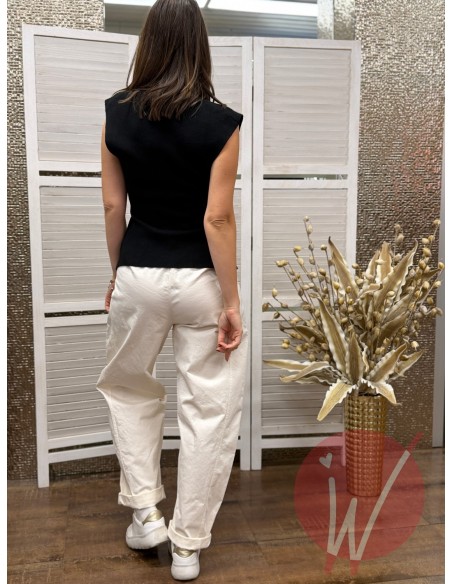 Gilet Yvonne Nero