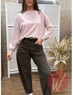 Maglia Basic Greta Cipria