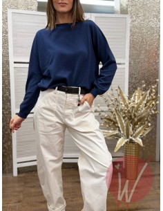 Maglia Basic Greta Blu