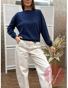 Maglia Basic Greta Blu 2