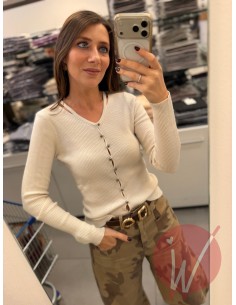 Pull Astrid Gesso