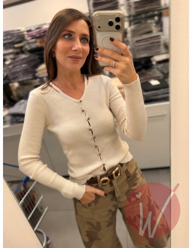 Pull Astrid Gesso