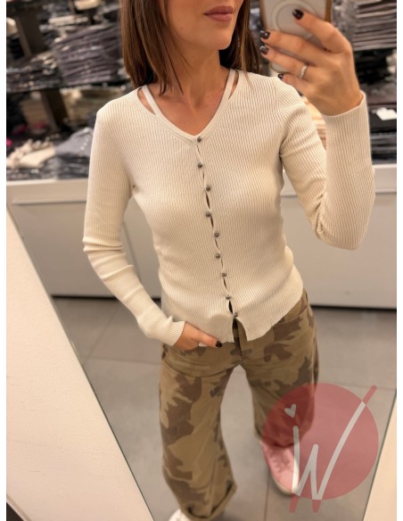 Pull Astrid Gesso