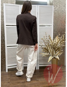 Giacca Panama Slim Moro 2