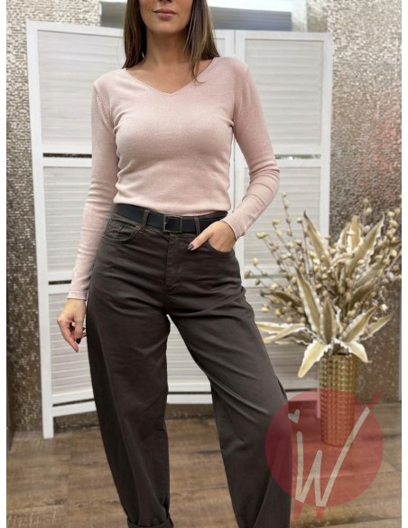 Maglia Basic Avery Cipria