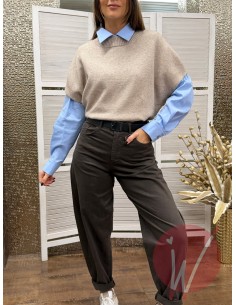 Pantalone Ovetto Praga Moro 2