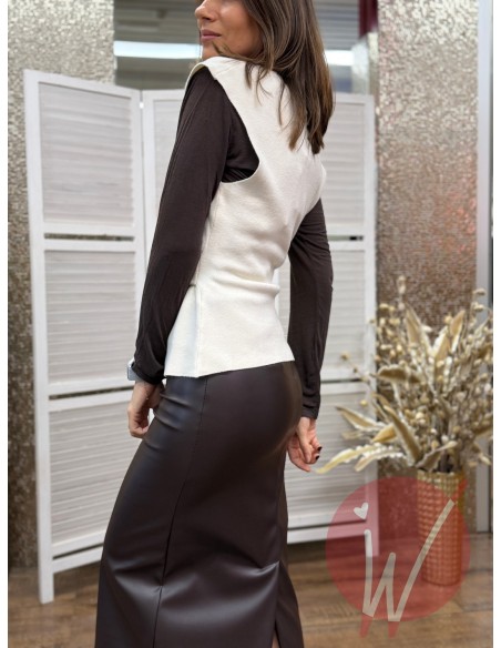 Gilet Yvonne Burro