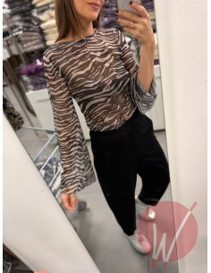 Blusa Tulle Zebrata 2