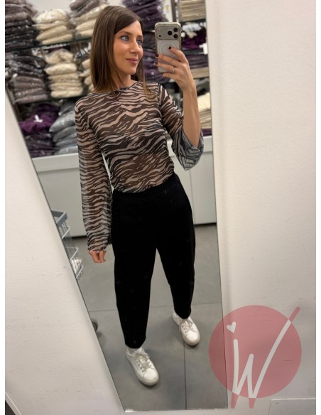 Pantalone Ovetto Dubai Nero