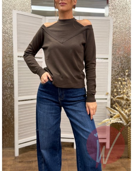 Maglia Scarlett CutOut Moro
