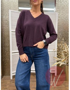 Maglia Vicky Bordeaux