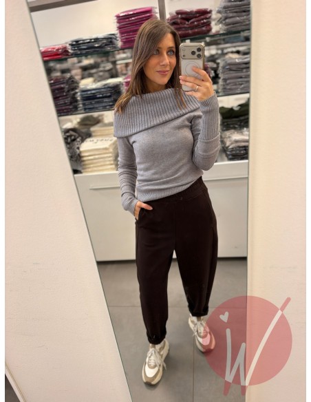 Pantalone Ovetto Dubai Cioccolato