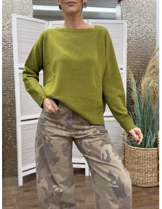 Maglia Holly Verde Olio