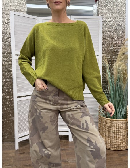 Maglia Holly Verde Olio