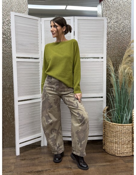 Maglia Holly Verde Olio